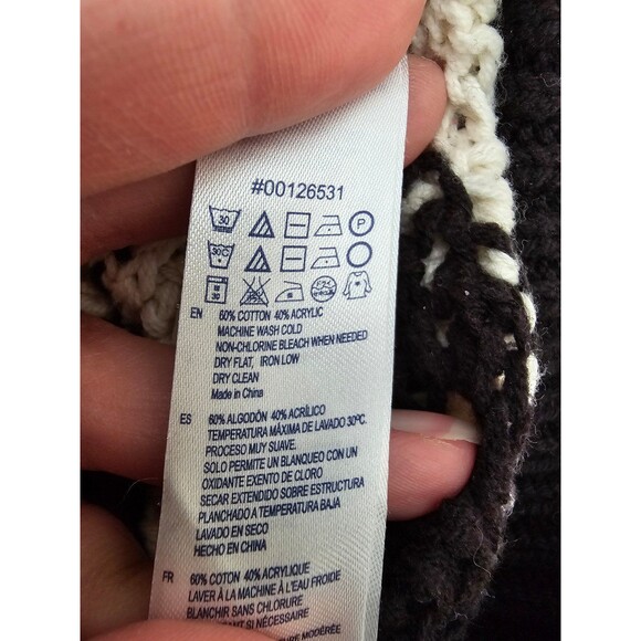 Forever 21 striped black and white sweater size small - Picture 7 of 9